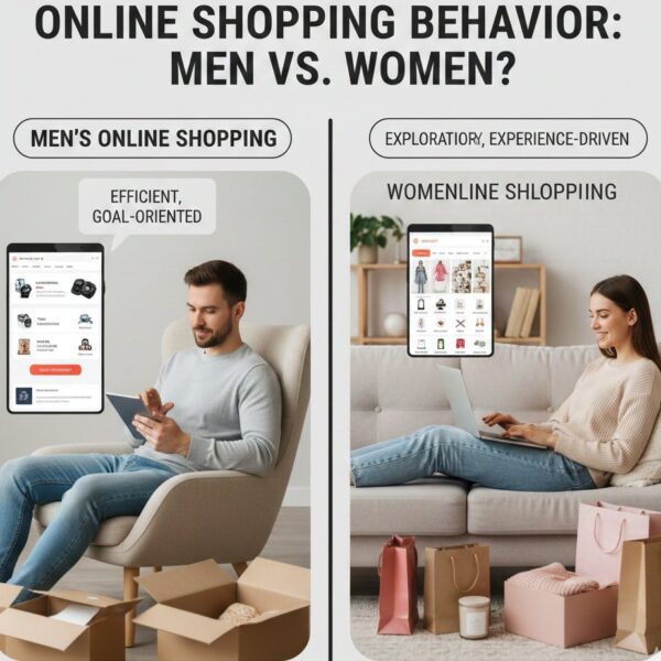 verschil tussen online shopgedrag mannen en vrouwen