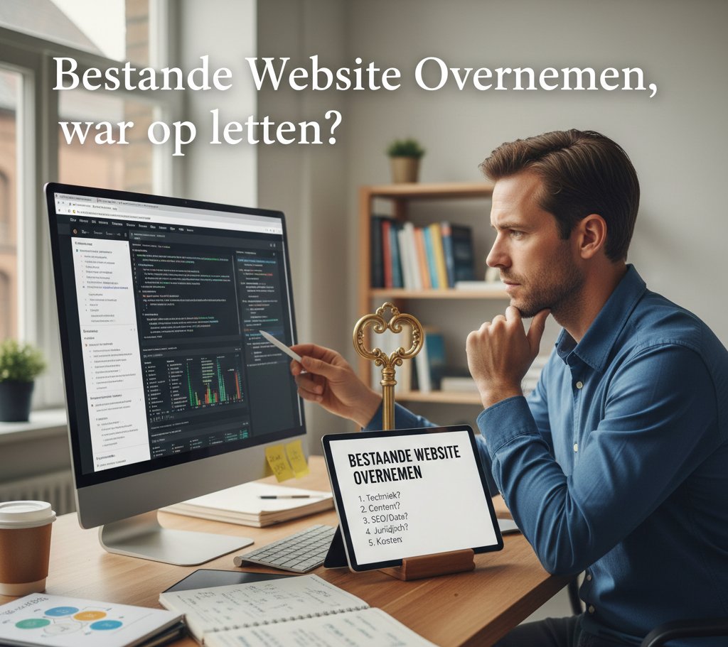 Bestaande Website Overnemen, waar op letten?